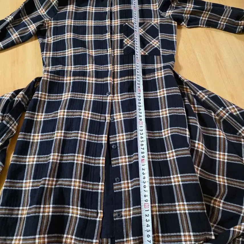 [BUNJANG] Sanctuary Checkered Shirt Dress / Sanctuary 브랜드의 체크 셔츠 원피스
