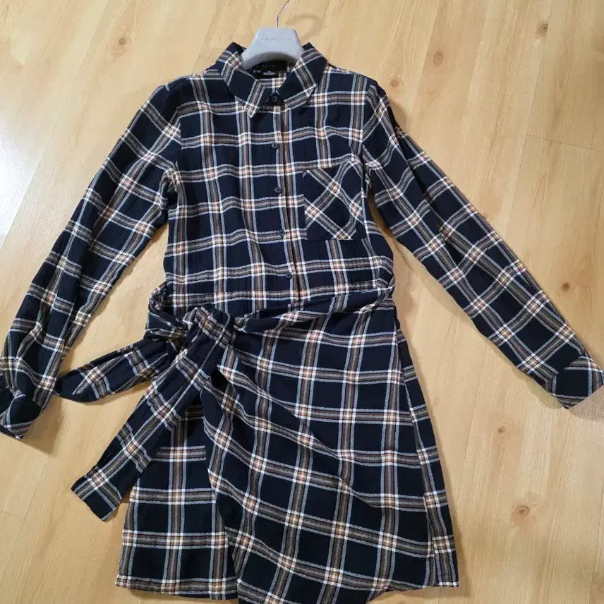 [BUNJANG] Sanctuary Checkered Shirt Dress / Sanctuary 브랜드의 체크 셔츠 원피스