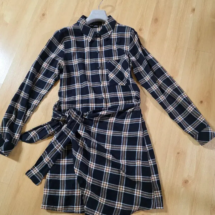 [BUNJANG] Sanctuary Checkered Shirt Dress / Sanctuary 브랜드의 체크 셔츠 원피스