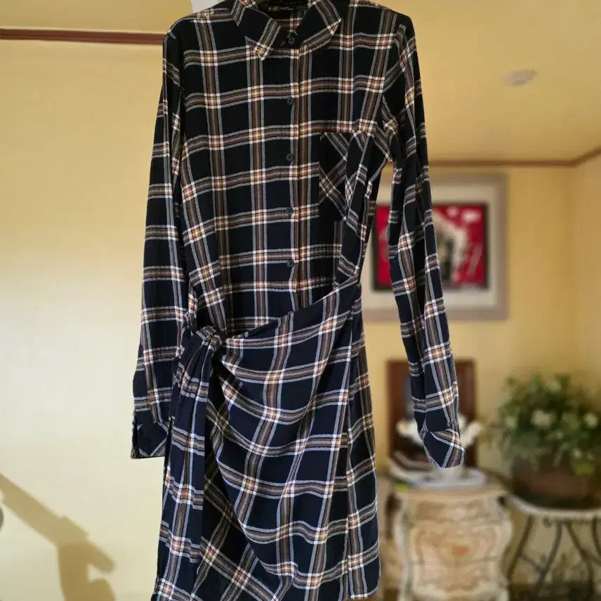 [BUNJANG] Sanctuary Checkered Shirt Dress / Sanctuary 브랜드의 체크 셔츠 원피스