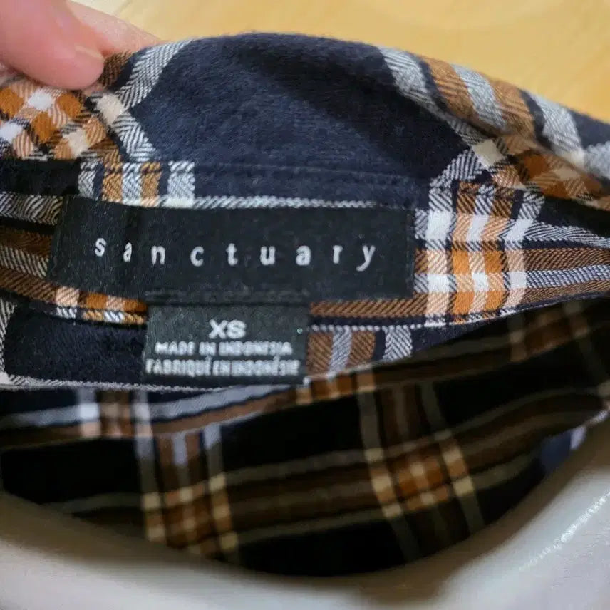 [BUNJANG] Sanctuary Checkered Shirt Dress / Sanctuary 브랜드의 체크 셔츠 원피스