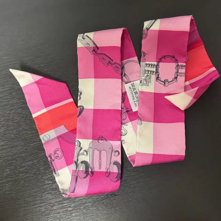 [BUNJANG] Hermes Twilly Silk Scarf / [OS] 에르메스 실크 트윌리 스카프