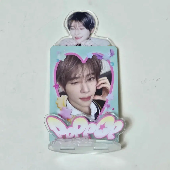 [BUNJANG] NCT WISH Sion Pop-Pop Acrylic Stand Photocard / 원가이하)엔시티 위시 시온 팝팝 아크릴 스탠드 포카 포토카드