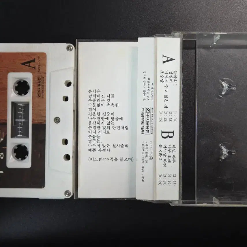[BUNJANG] 0307 Lee Sang-eun The Slow Day Cassette Tape / 0307 이상은 더딘하루 카세트 테이프