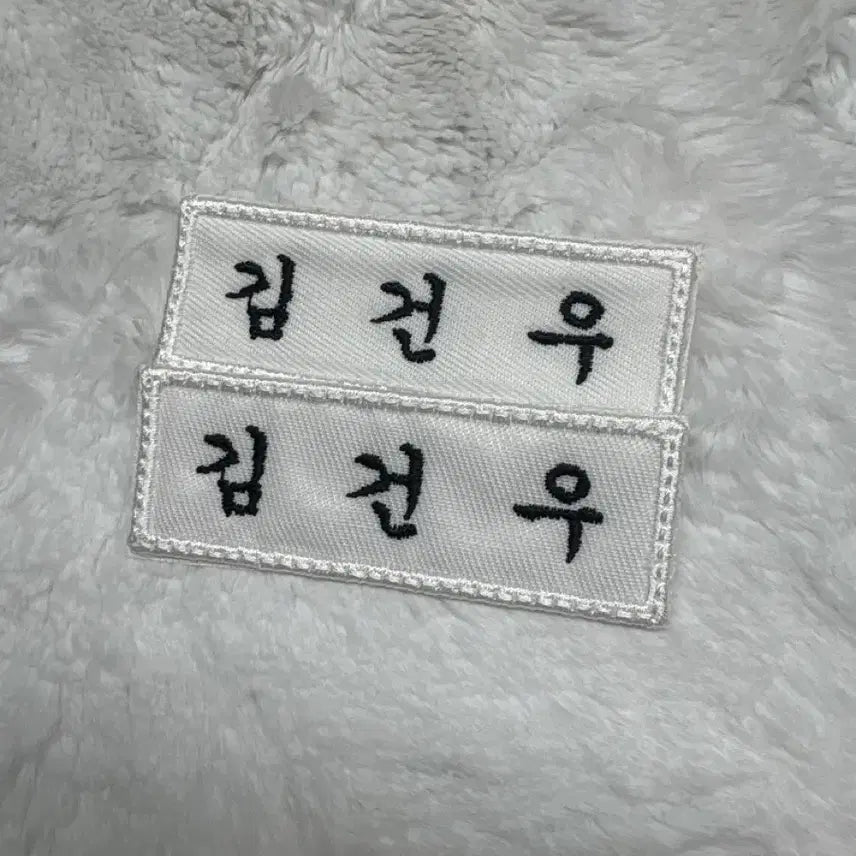 [BUNJANG] Alpha Drive One Kim Gunwoo Name Tag / 알파드라이브원 김건우 명찰판매(핀O)