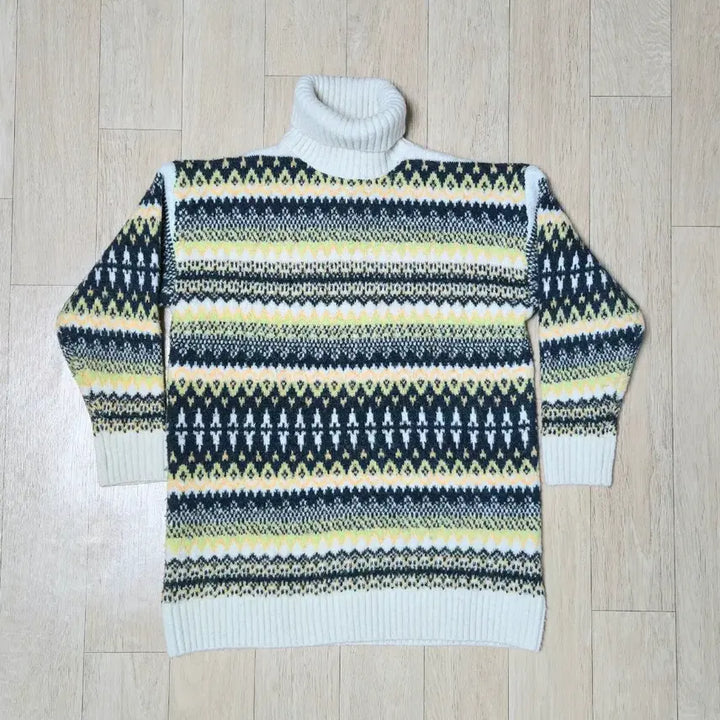 [BUNJANG] ZARA Patterned Knit Sweater / ZARA 패턴 니트 스웨터