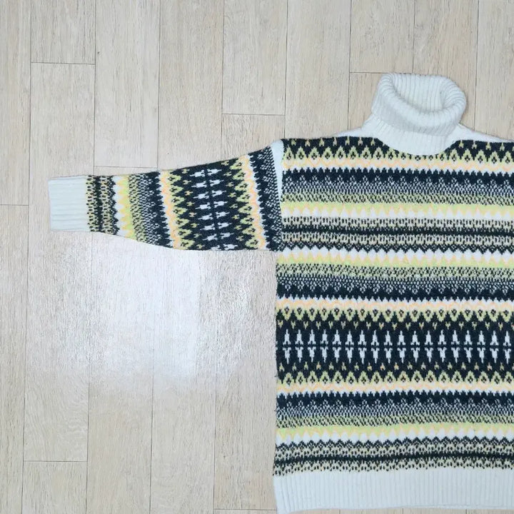 [BUNJANG] ZARA Patterned Knit Sweater / ZARA 패턴 니트 스웨터