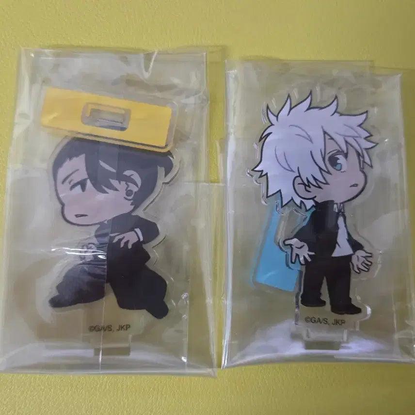 [BUNJANG] Jujutsu Kaisen Geto &amp; Gojo Mini Acrylic Display (Interhigh arc) - Display Stand Included / 주술회전 게토 고죠 대교류전 미니 아크릴 개봉