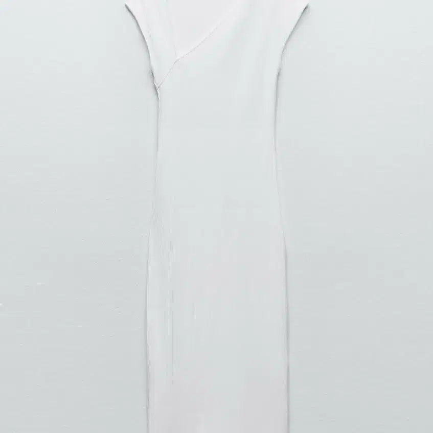 [BUNJANG] Unbalanced Neck Dress (New) - S Size / 언발란스 네크 원피스(새상품)/s