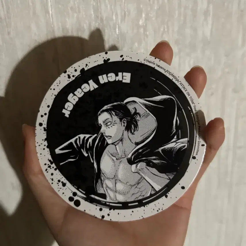 [BUNJANG] Attack on Titan Eren Coaster / 진격의거인 파이널 전시회 에렌 코스터