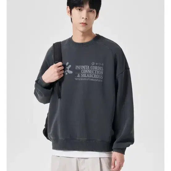 [BUNJANG] 8 Seconds Garment Dyed Charcoal Men&
