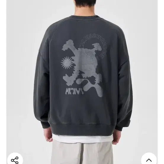 [BUNJANG] 8 Seconds Garment Dyed Charcoal Men&