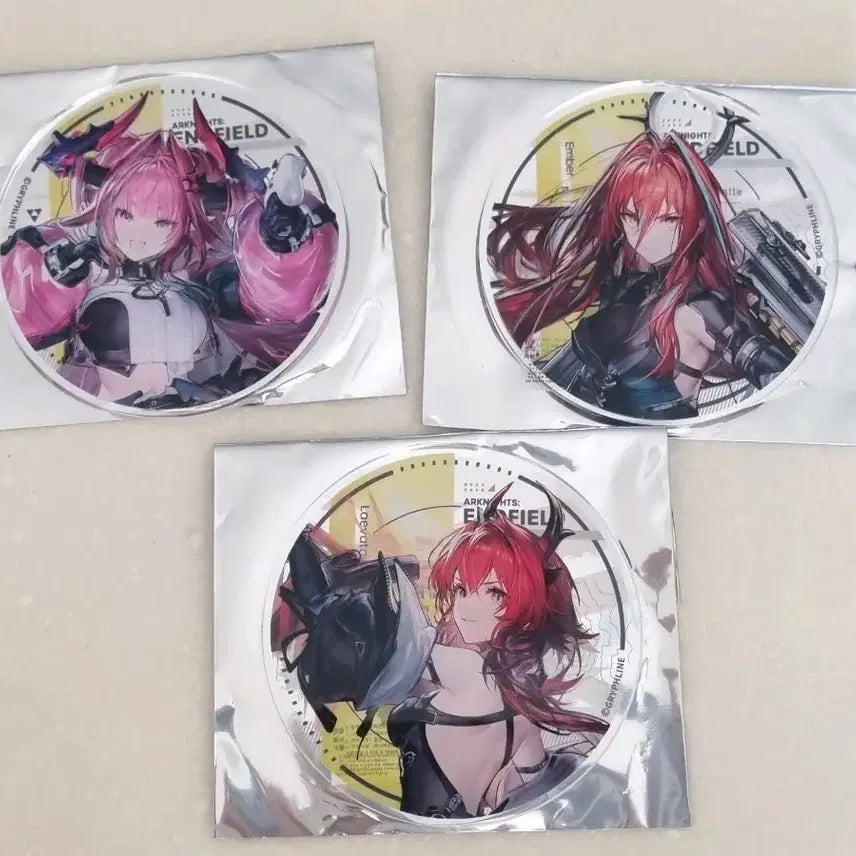 [BUNJANG] Endfield Coaster Lebatein Amber Yvonne / 명일방주 엔드필드 코스터 레바테인 엠버 이본