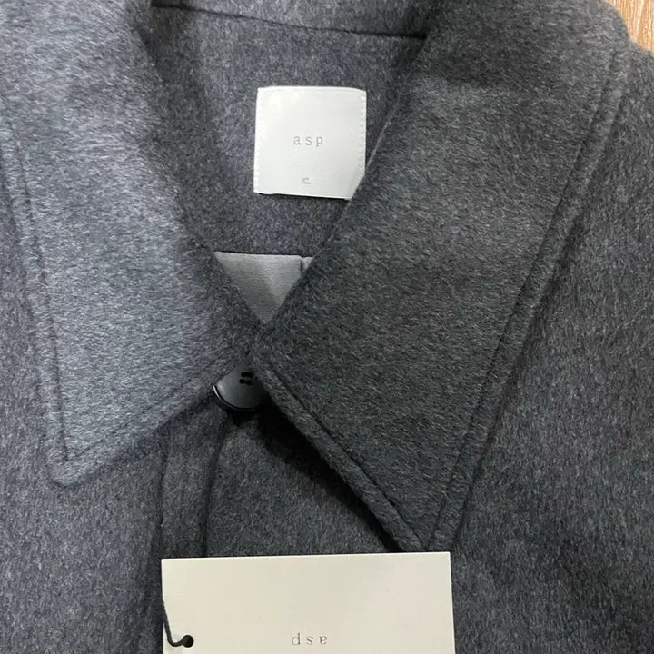 [BUNJANG] Aest Wool 100 Padded Car Coat Charcoal XL / (택o) 애습 울 100 패디드 카코트 차콜 XL