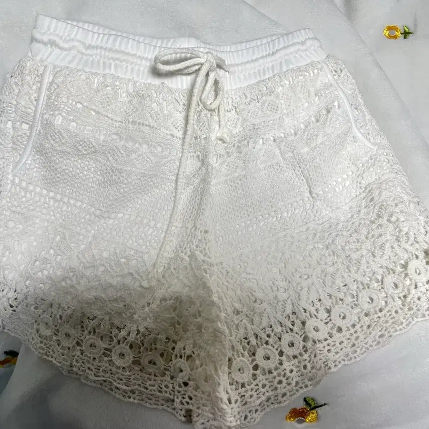 [BUNJANG] Summer Two-Piece Set (Blouse Shirt + Shorts) / 여름 투피스 (블라우스 셔츠 + 반바지)