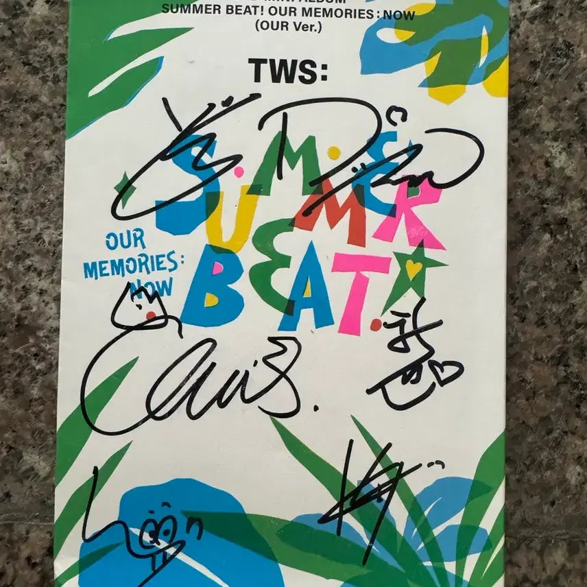 [BUNJANG] TWS Summer Beat Signed Album / 비매 투어스 summer beat 친필 싸인 사인 앨범 썸머비트 TWS