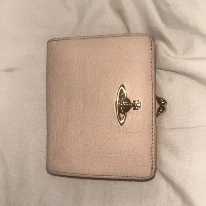[BUNJANG] Vivienne Westwood Genuine Light Pink Bifold Wallet / 비비안 웨스트우드 정품 연핑크 반지갑 상태좋음