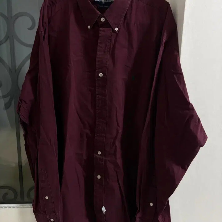 [BUNJANG] Polo Burgundy Shirt / 폴로셔츠