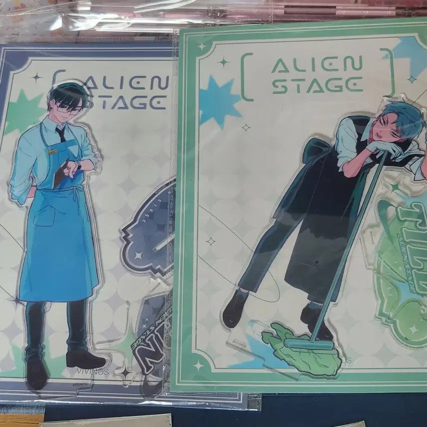 [SOLD OUT] [BUNJANG] Ateez Made Acrylic Ivan, Till Bundle Set / 에이스테 메이드 아크릴/이반,틸 일괄