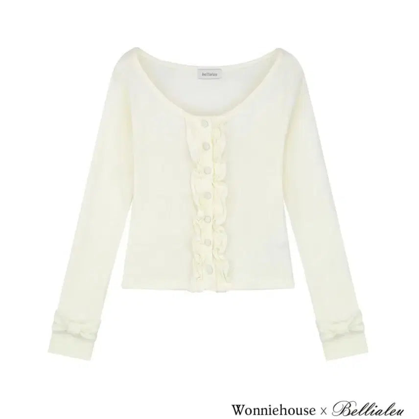 [BUNJANG] bellialeuu Wony House Whipped Cardigan / 벨리아르 bellialeuu 워니하우스 콜라보 휘핑가디건