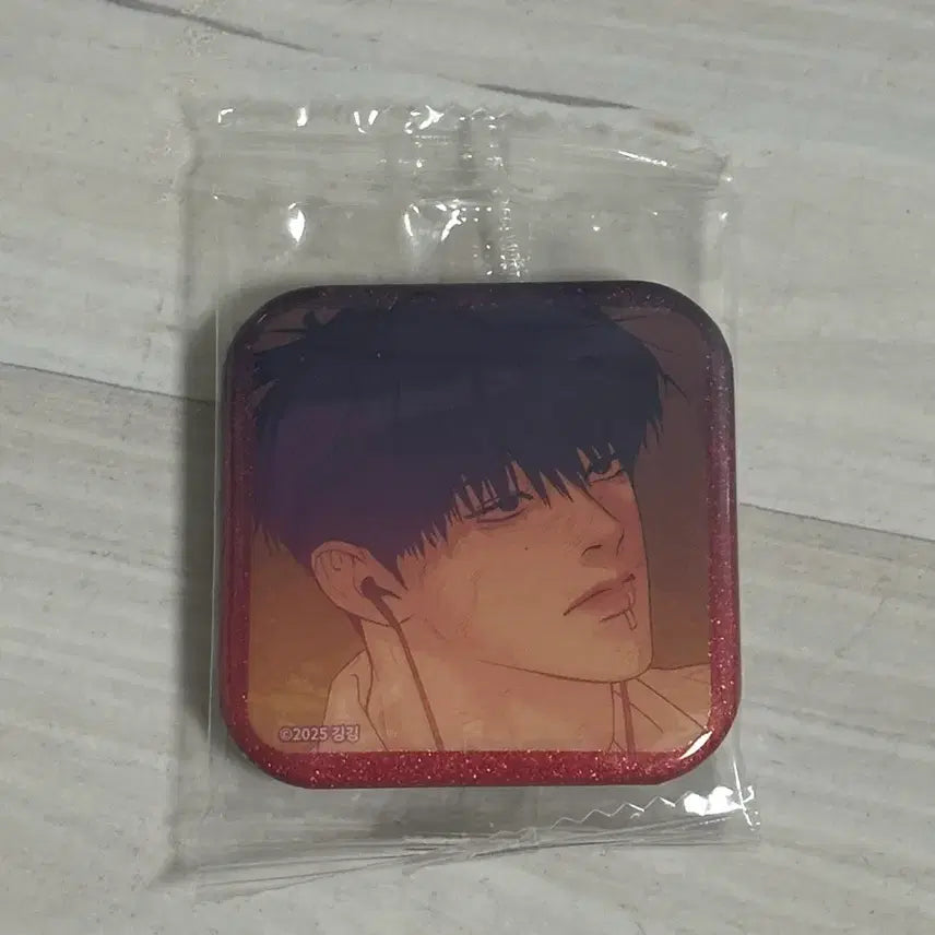 [BUNJANG] Joae Boys Collection Square Badge / 조개소년 컬렉션 사각 캔뱃지 대광
