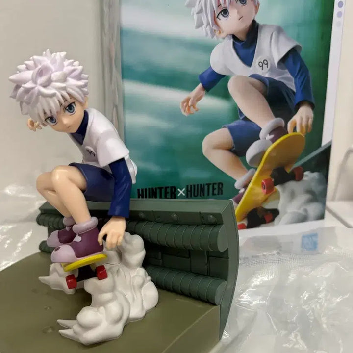 [BUNJANG] Hunter x Hunter Killua Saga Board Figure / 택포6.6) 헌터헌터 키르아 사가 보드 피규어 saga