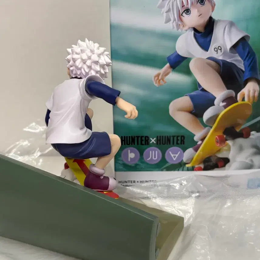 [BUNJANG] Hunter x Hunter Killua Saga Board Figure / 택포6.6) 헌터헌터 키르아 사가 보드 피규어 saga