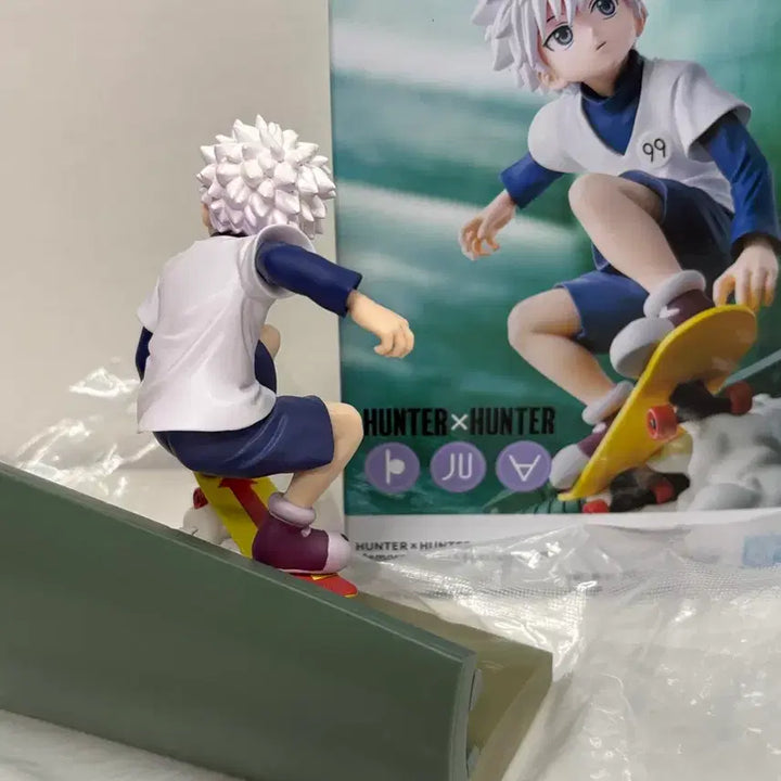 [BUNJANG] Hunter x Hunter Killua Saga Board Figure / 택포6.6) 헌터헌터 키르아 사가 보드 피규어 saga