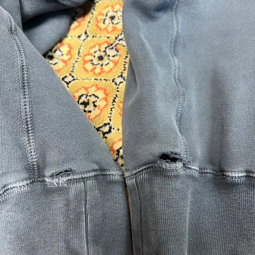 [BUNJANG] SOLID HOMME Vintage Blue Sweatshirt / [48] 솔리드옴므 빈티지블루 맨투맨