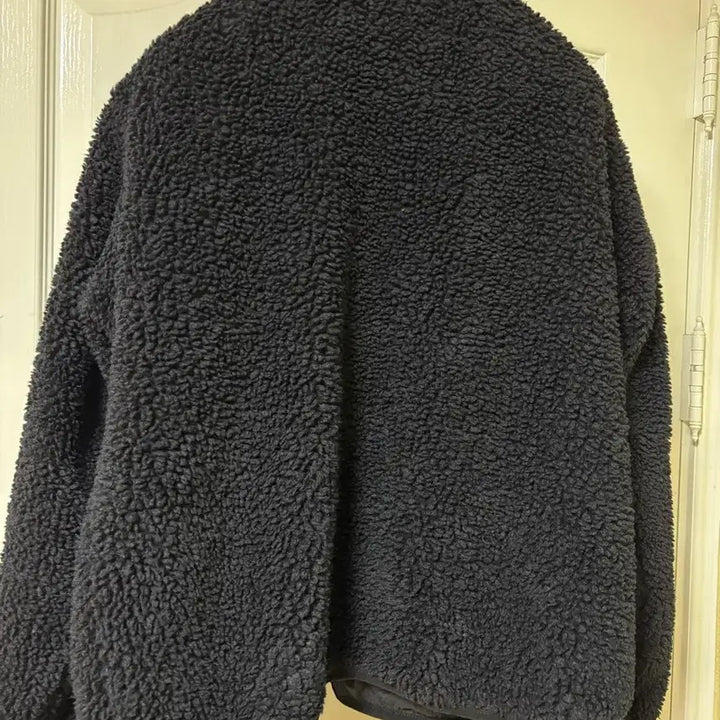 [BUNJANG] Stussy Sherpa Reversible Jacket Black M Fleece / 스투시 쉐르파 리버시블 자켓 블랙 M 후리스