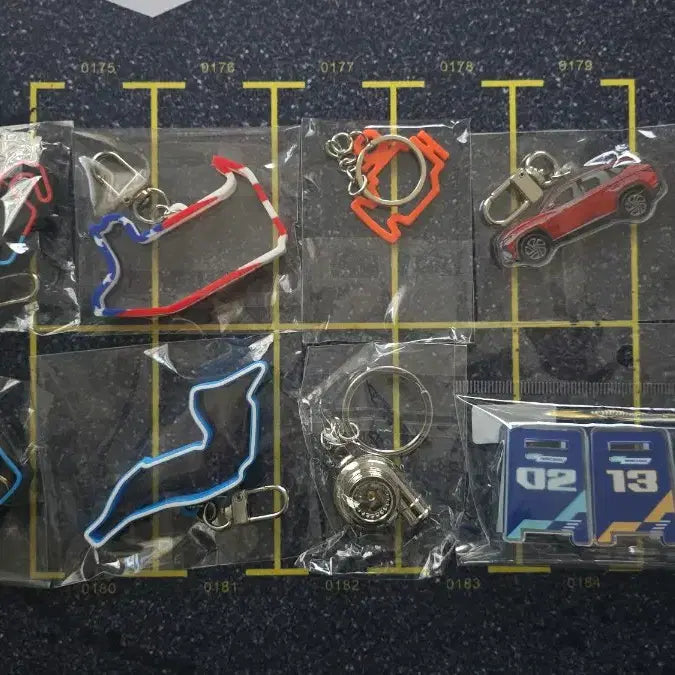 [BUNJANG] Unused Car Keyring / 자동차 관련 키링 미사용제품 개당