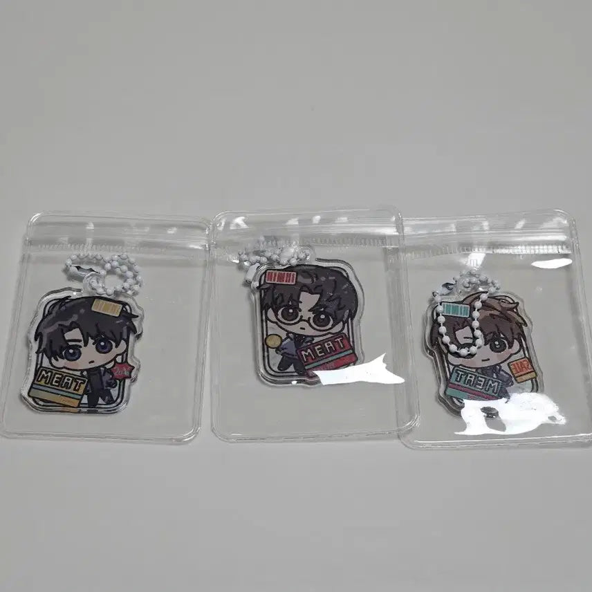 [BUNJANG] Goechul Hyunmu 1 Team Acrylic Keyring / 괴출 괴담출근 현무1팀 아크릴 키링