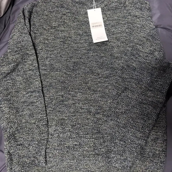 [BUNJANG] Intempo Mood Tweed Knit Top / [L] 인템포무드 트위드 니트 레몬블랙