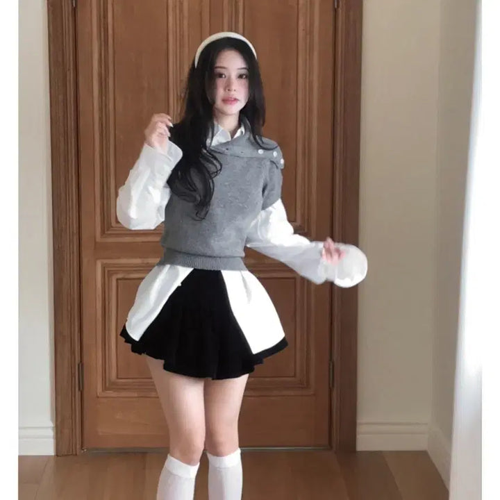 [BUNJANG] Cloud Emotion Yoing Deep Velvet Balloon Skirt Pants M / 클라우드 이모션 요닝 딥벨벳 벌룬 팬츠 스커트 M