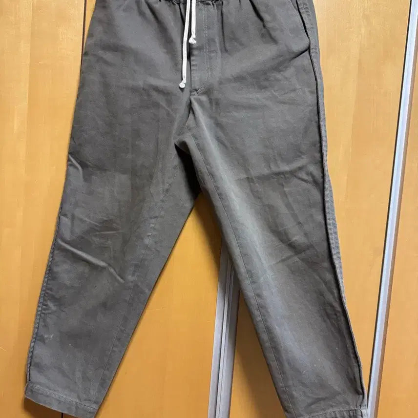 [BUNJANG] Comme des Garcons Twill Pants Khaki / 꼼데가르송 셔츠 트윌 팬츠 카키