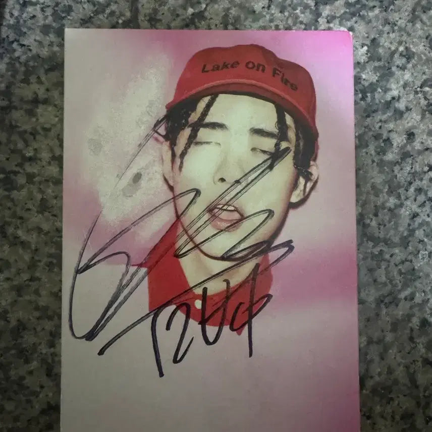 [SOLD OUT] 기리보이 성인식 친필 싸인 사인 앨범 2252