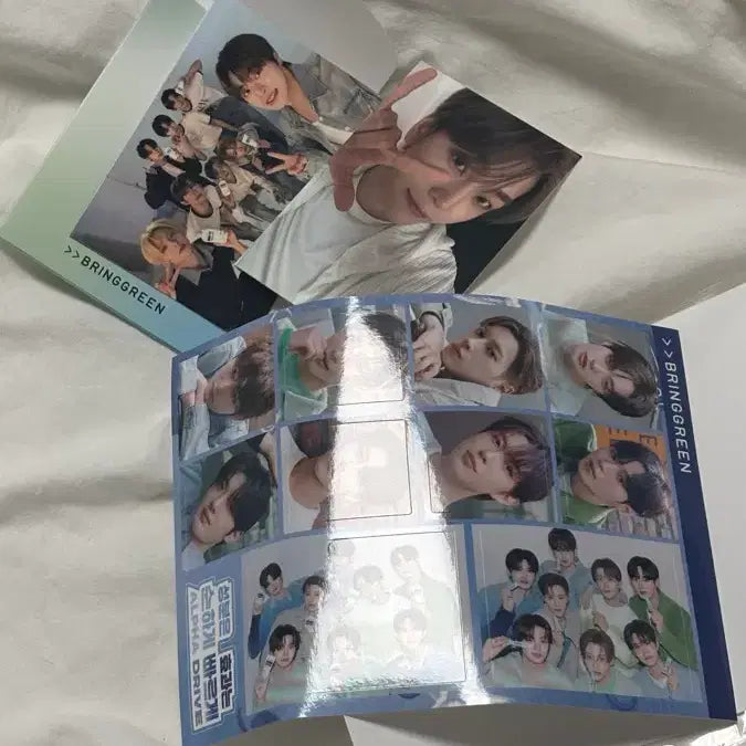[BUNJANG] BringGreen AD1 Photocard Set / 알디원 AD1 브링그린 허씬롱 포토카드+단체+스티커
