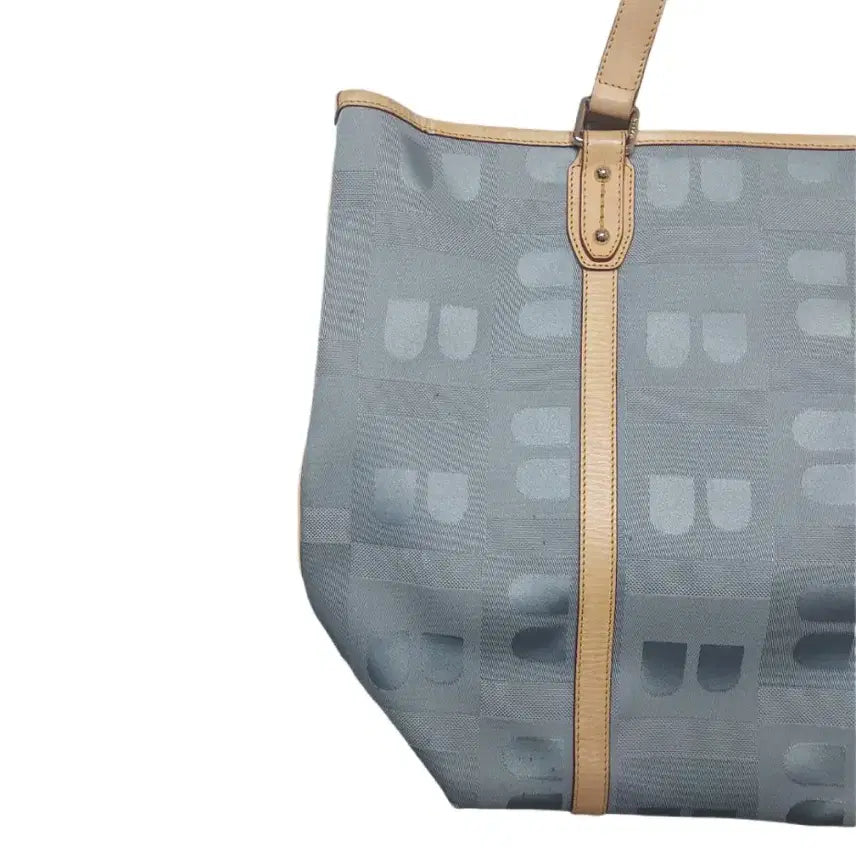 [BUNJANG] Bally B-Logo Pattern Shoulder Bag / [정품] 발리 B로고 패턴 캔버스 숄더백 블루