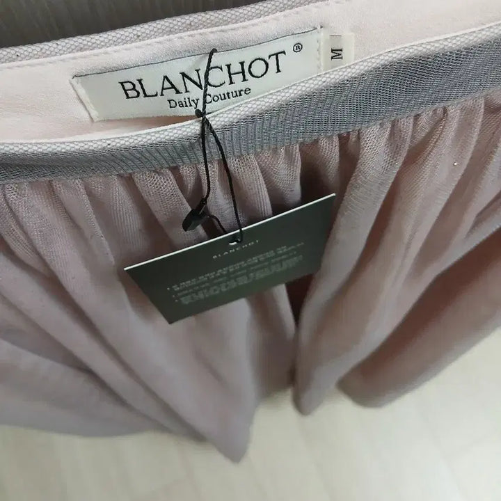 [BUNJANG] Blanchet Lavender Gray Tulle Short Dress / 블랑쇼 라벤더 그레이 튤 m 숏기장