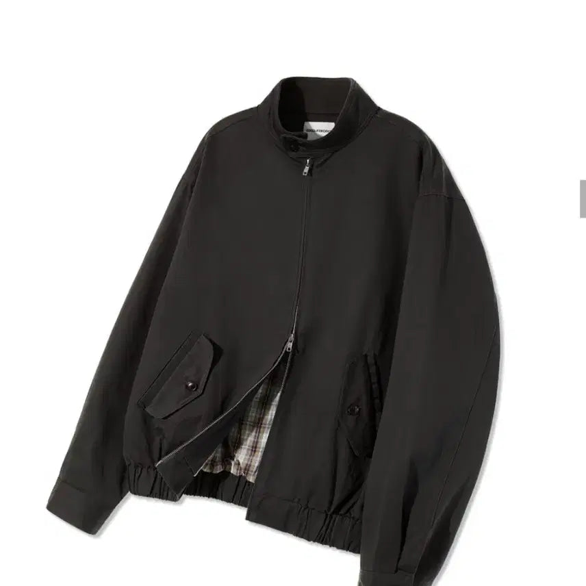 [BUNJANG] Goodlife Works Cotton Harrington Jacket Charcoal / 굿라이프웍스 코튼 해링턴 자켓 차콜