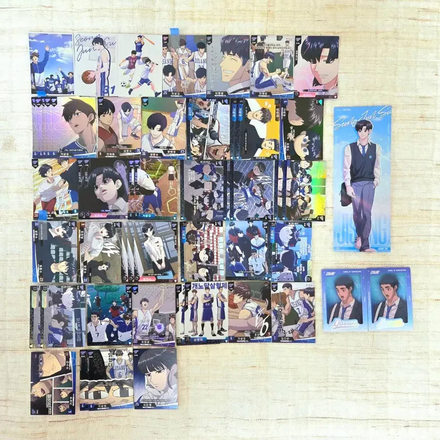 [BUNJANG] Gabage Time Jinsanggo Players Collection Card Bundle Set / 가비지타임 갑타 지상고 기상호 성준수 진재유 선수티켓 콜렉팅카드 판매