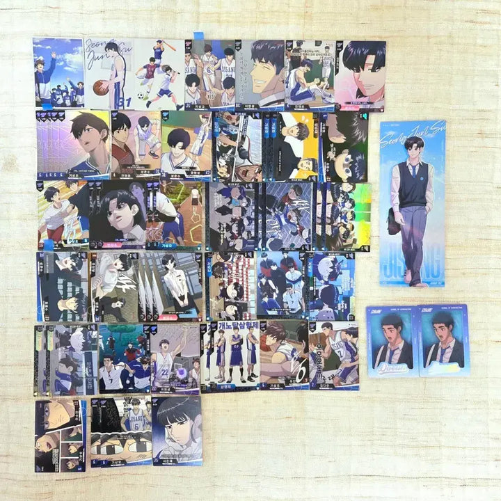 [BUNJANG] Gabage Time Jinsanggo Players Collection Card Bundle Set / 가비지타임 갑타 지상고 기상호 성준수 진재유 선수티켓 콜렉팅카드 판매
