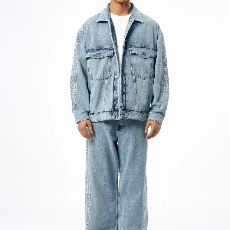 [SOLD OUT] 타미진스 23ss 에이든 오버핏 데님 자켓