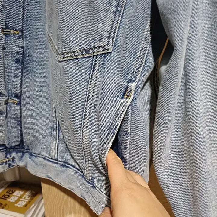 [SOLD OUT] 타미진스 23ss 에이든 오버핏 데님 자켓