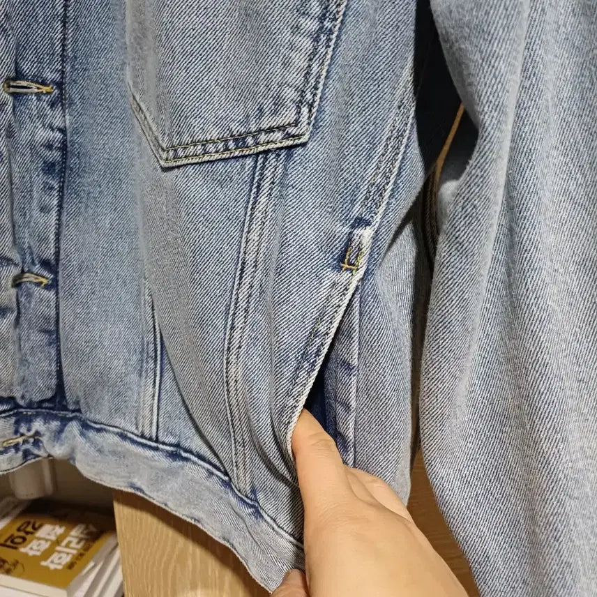 [SOLD OUT] 타미진스 23ss 에이든 오버핏 데님 자켓