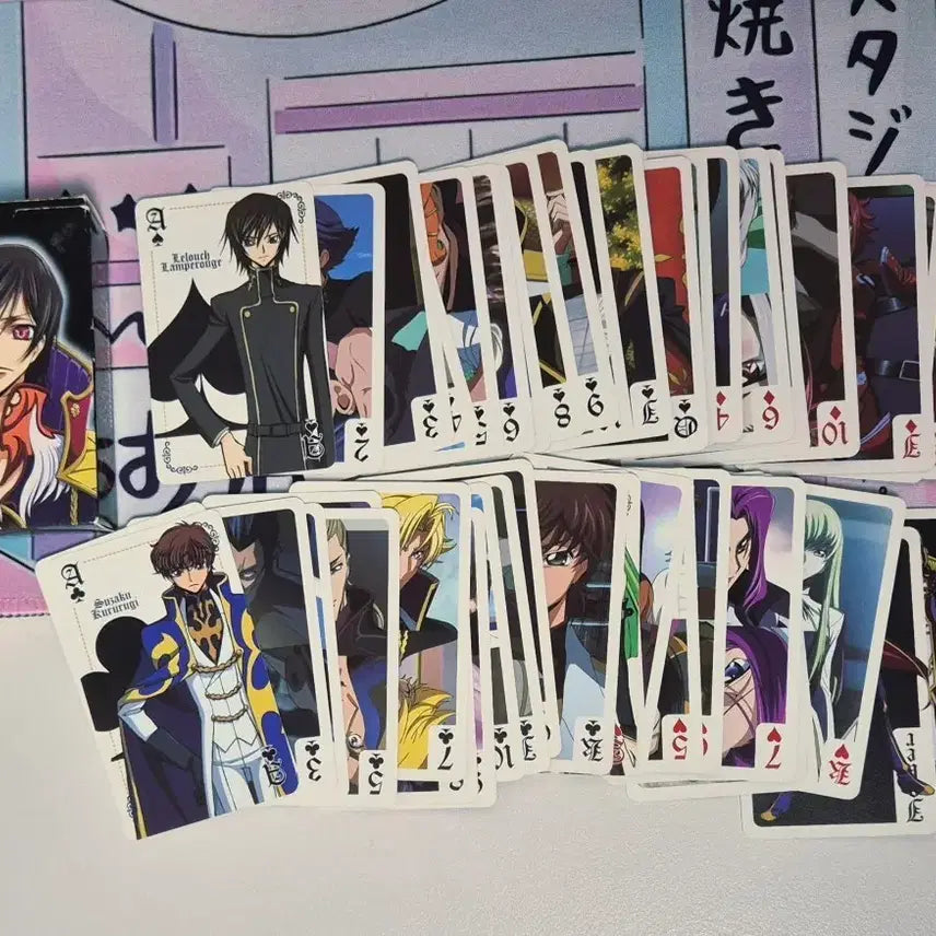 [BUNJANG] Code Geass Trump Card / 코드기어스 트럼프 카드