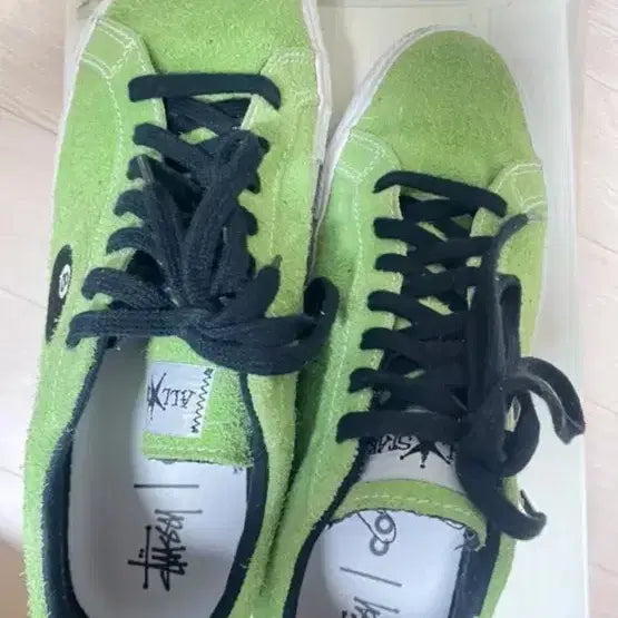 [BUNJANG] Converse Stussy One Star Pro Low 8 Ball Green Sneakers / 컨버스 스투시 원스타 프로 로우 8볼 그린 275
