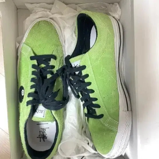 [BUNJANG] Converse Stussy One Star Pro Low 8 Ball Green Sneakers / 컨버스 스투시 원스타 프로 로우 8볼 그린 275