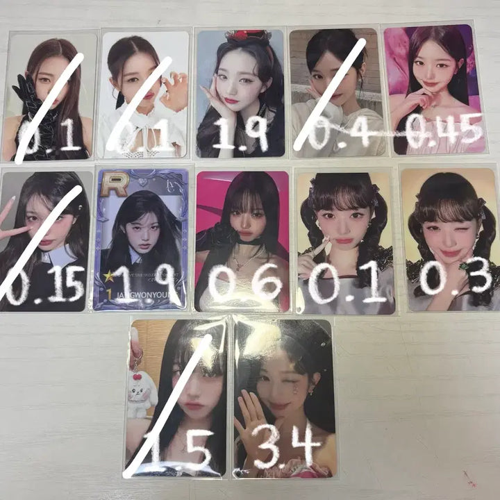 [BUNJANG] IVE An Yu-jin, Kim Ga-eul, Rei, Jang Won-young, Kim Ji-won, Lee Hyeon-seo Photocard / 아이브 포토카드 양도합니다 안유진김가을나오이레이장원영김지원이현서