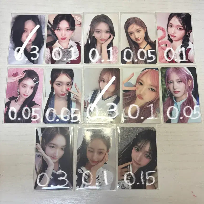 [BUNJANG] IVE An Yu-jin, Kim Ga-eul, Rei, Jang Won-young, Kim Ji-won, Lee Hyeon-seo Photocard / 아이브 포토카드 양도합니다 안유진김가을나오이레이장원영김지원이현서